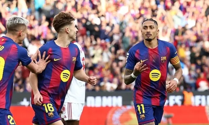 大胜之后巴塞罗那在西甲争冠中的优势